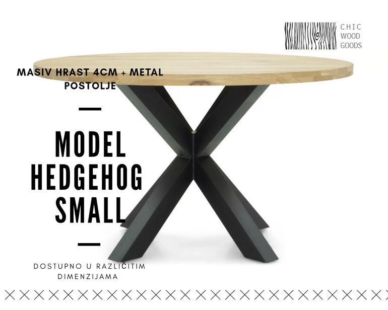 Trpezarijski sto Hedgehog Small